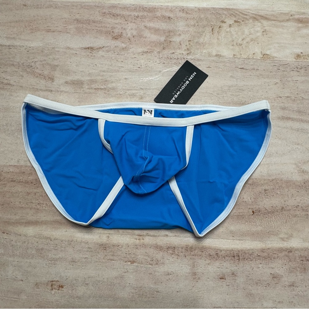 N2N BODYWEAR Turquoise University Bikini Swimsuit
